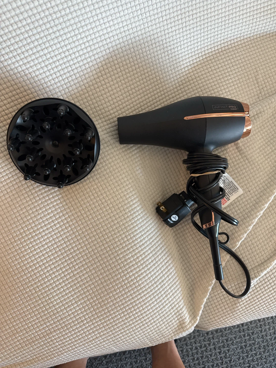 InfinitiPRO by Conair Hair Dryer with Diffuser