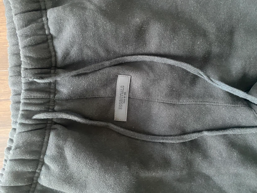 Essentials Fear of God Sweatpants Black - photo 2