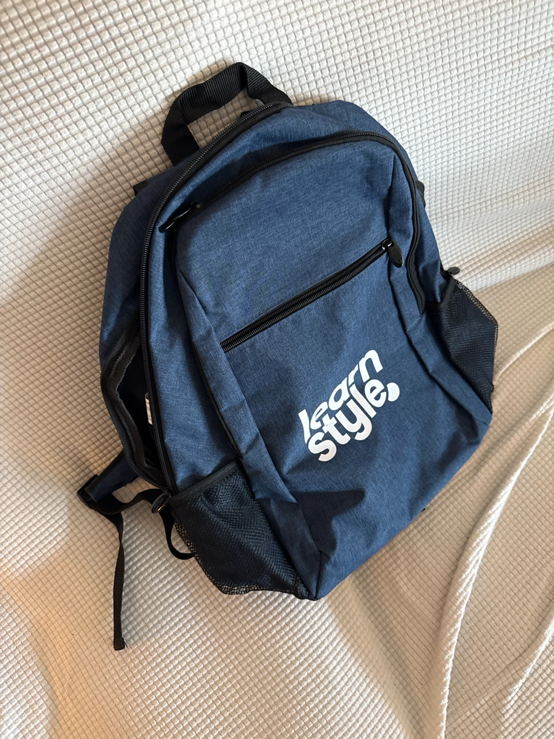 Learn Style Blue Backpack