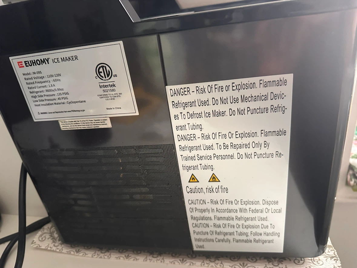 Euhomy Portable Ice Maker Model IM-09S - photo 2