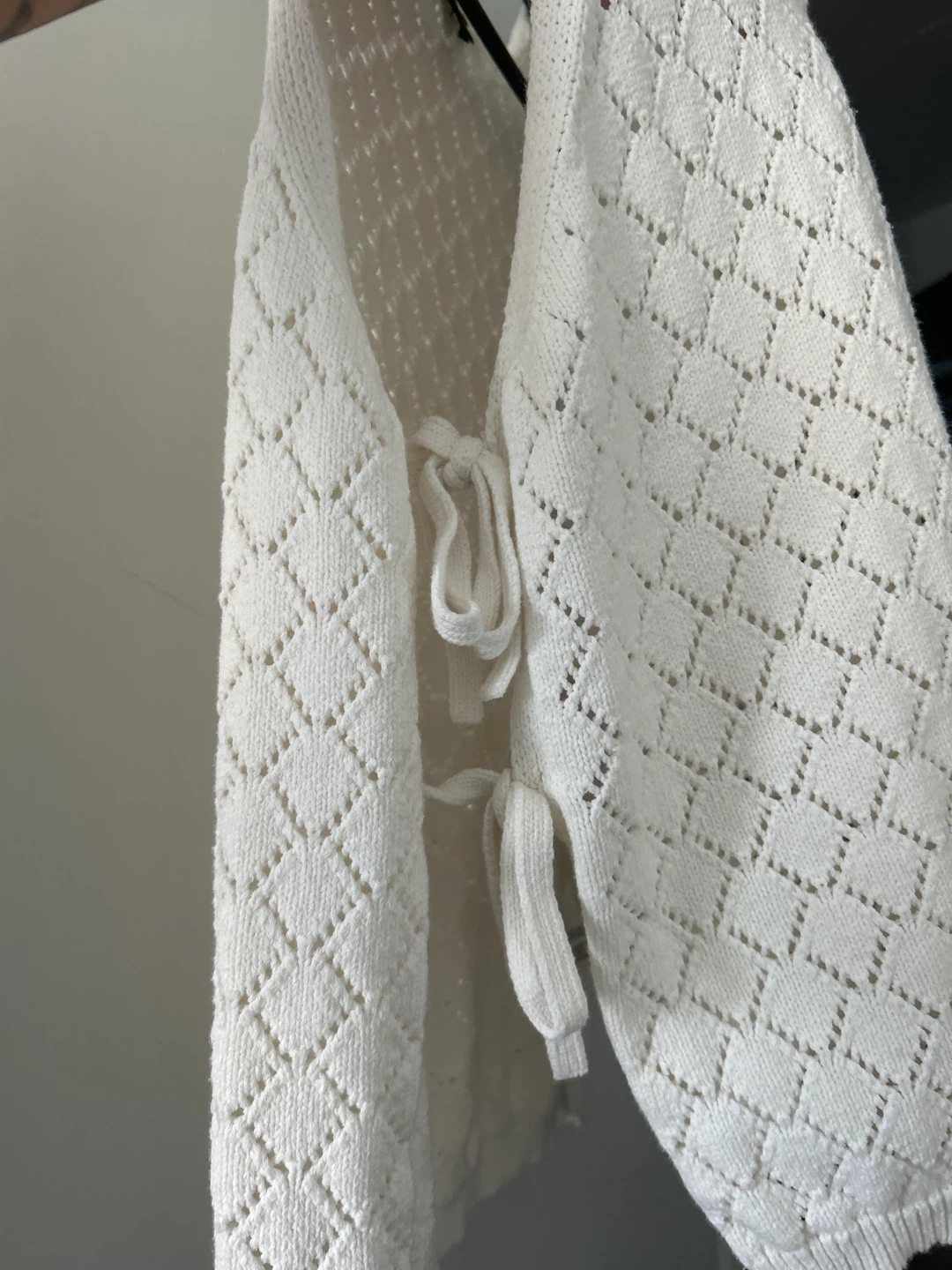 DYNAMITE White Knitted Tank Top - photo 2