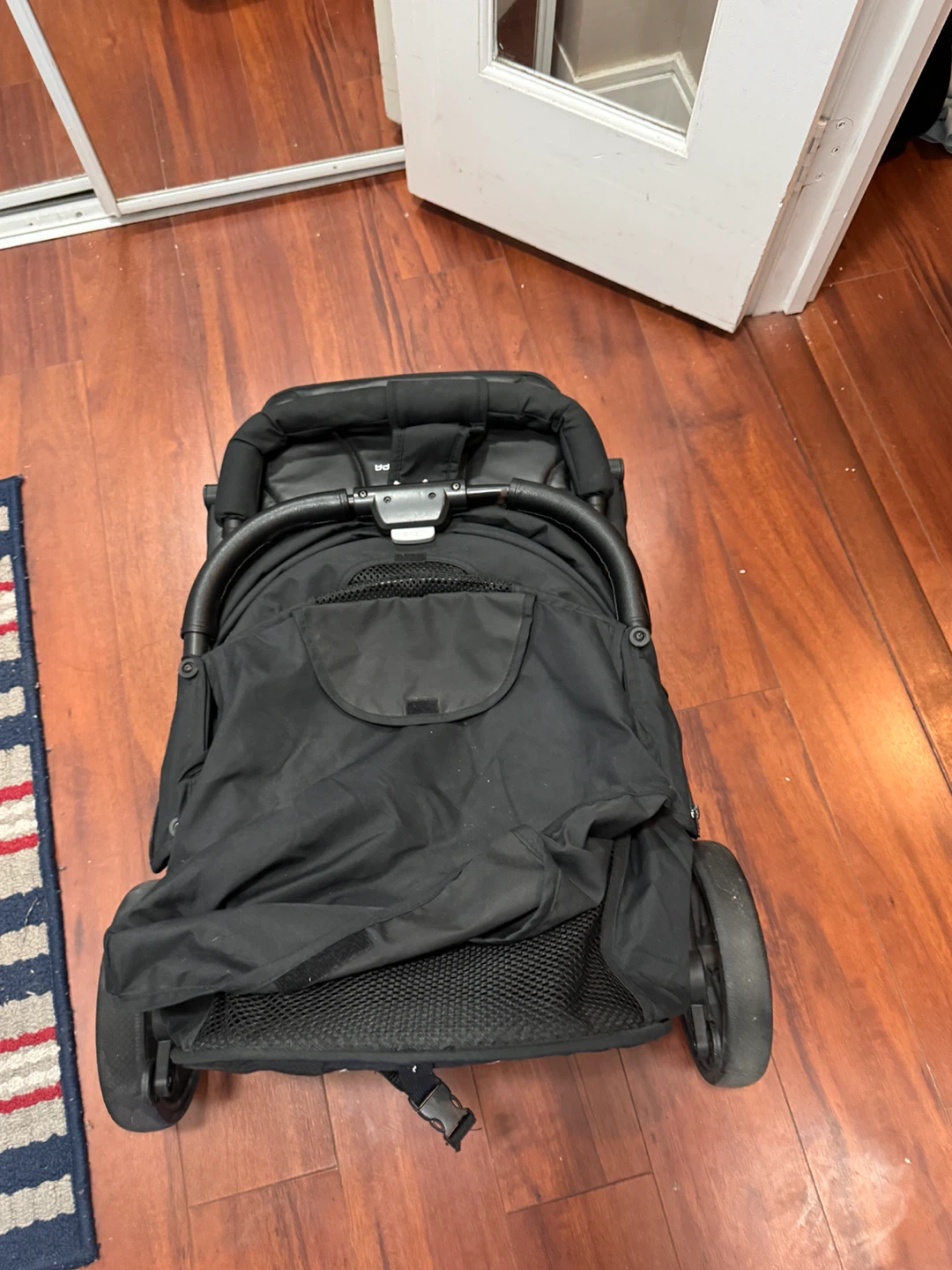 Folder travel ready  Stroller and Peg Perego Car Seat