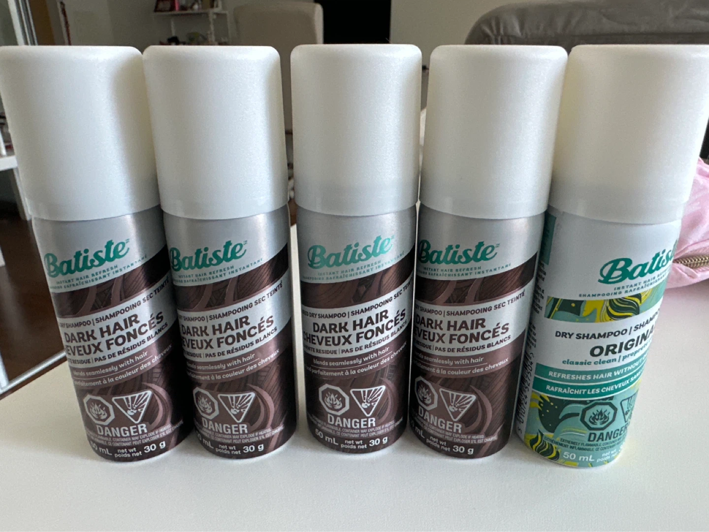 Batiste Dry Shampoo (5x 30g)