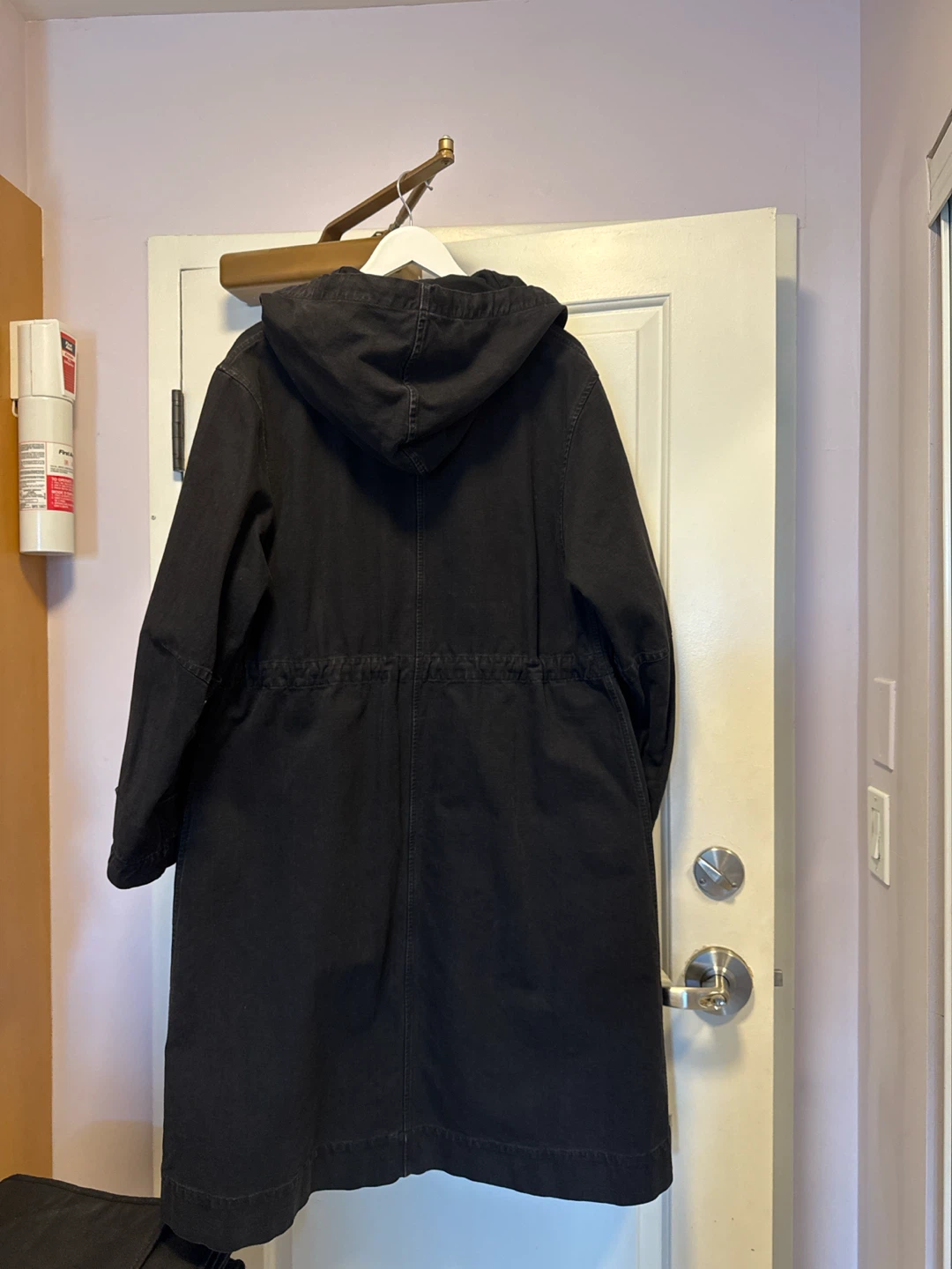 Isabel Marant Etoile Black Hooded Coat - photo 2