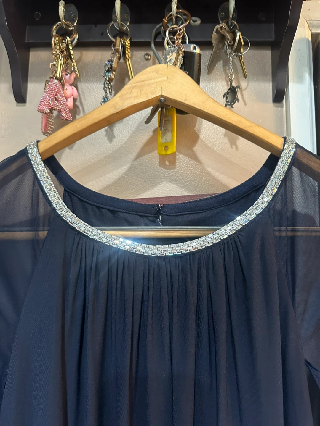 R&M Richards Navy Dress Size 22W - photo 3