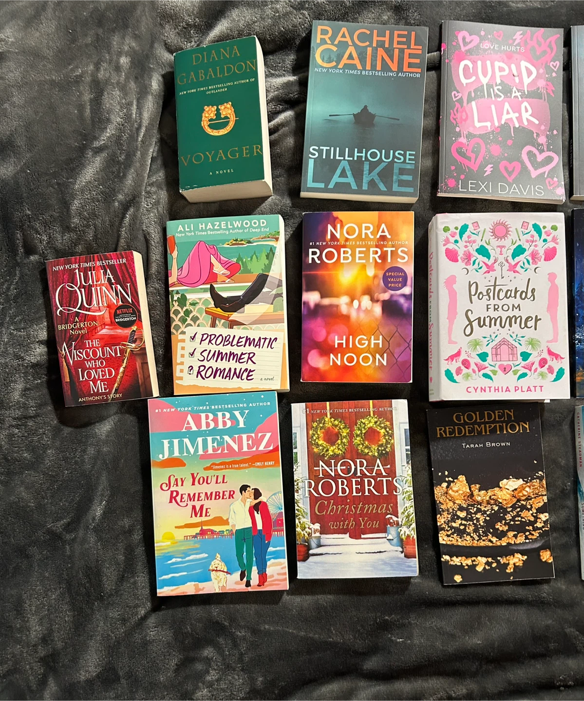 Assorted Fiction and Mystery Paperback Novels