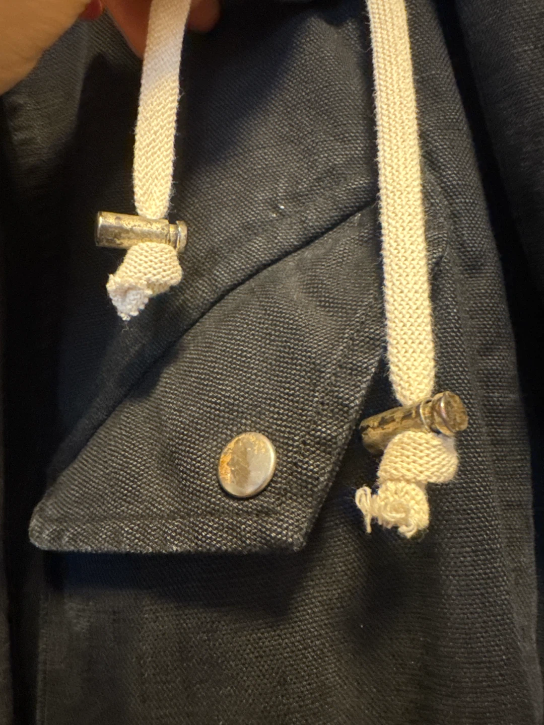 Isabel Marant Etoile Black Hooded Coat - photo 5