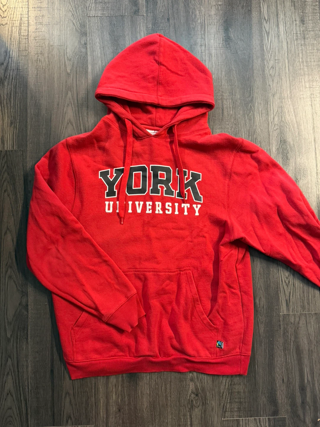 Greencampus Red York University Hoodie