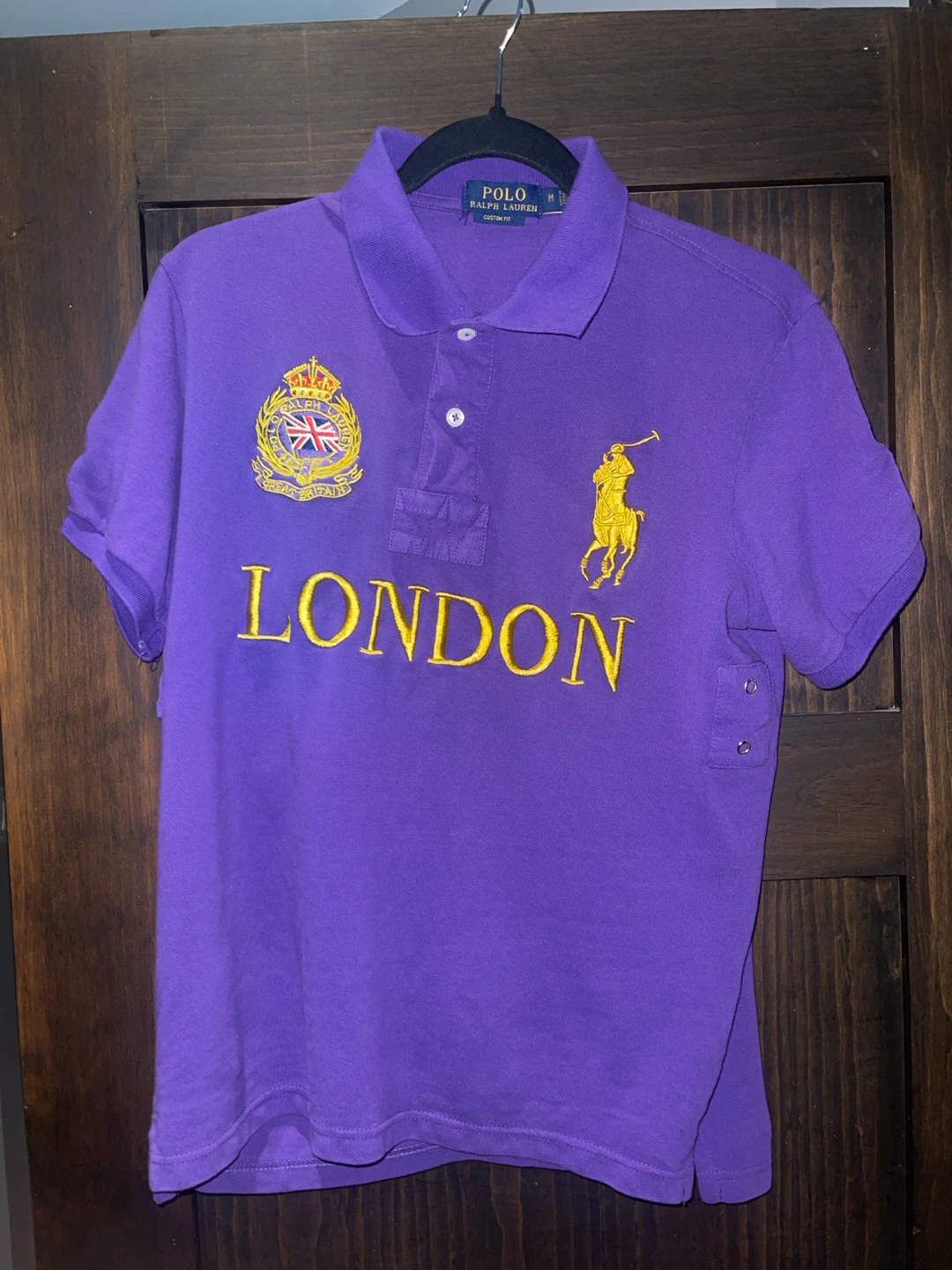 Ralph Lauren Polo London Custom Fit Polo Shirt