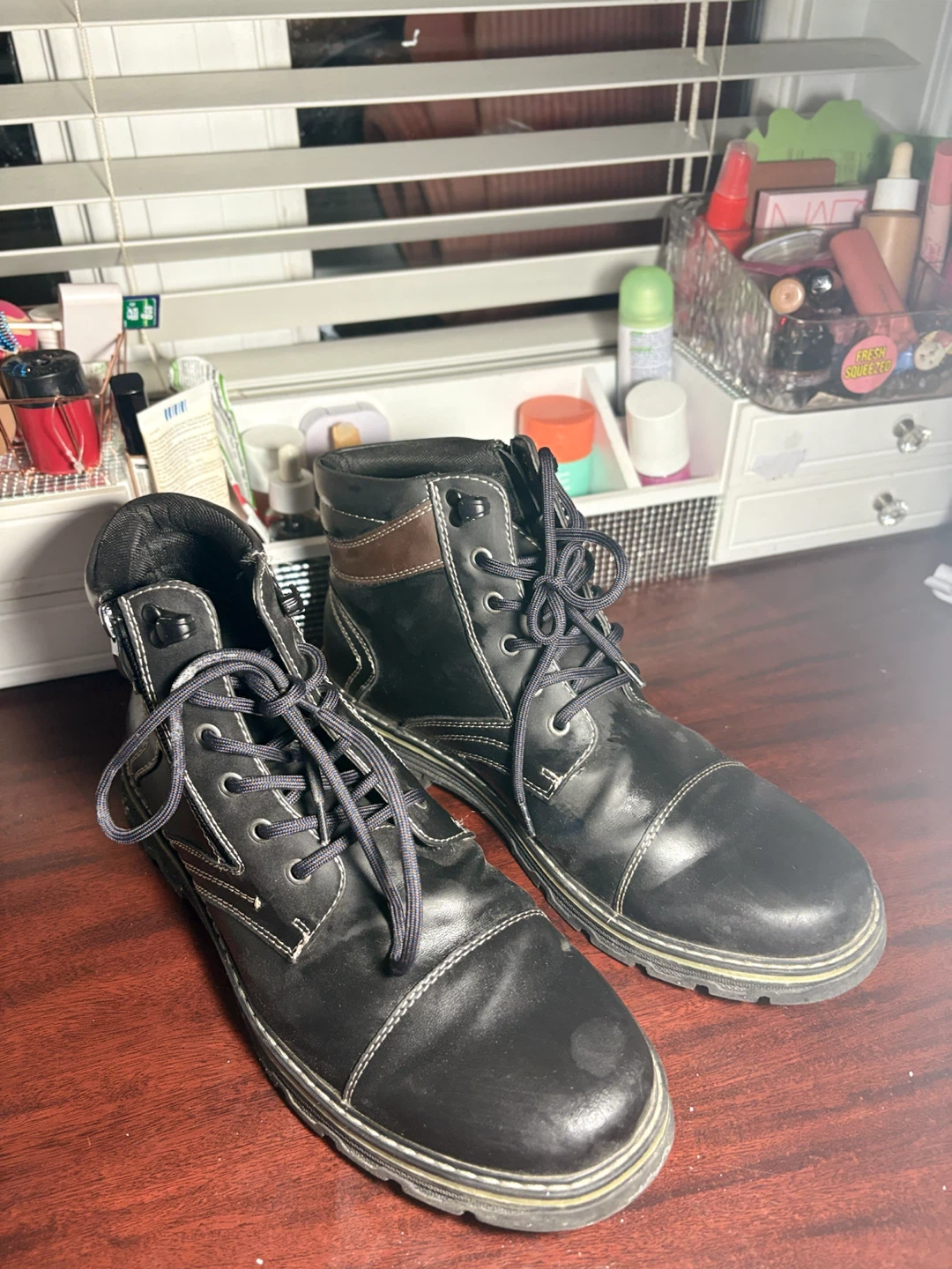 George Black Ankle Boots Size 11