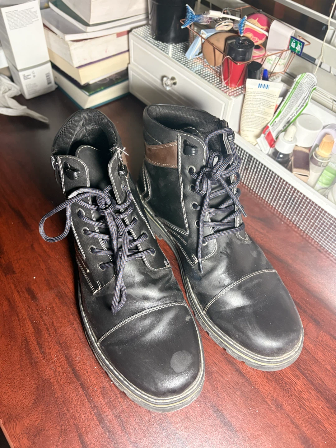 George Black Ankle Boots Size 11 - photo 3