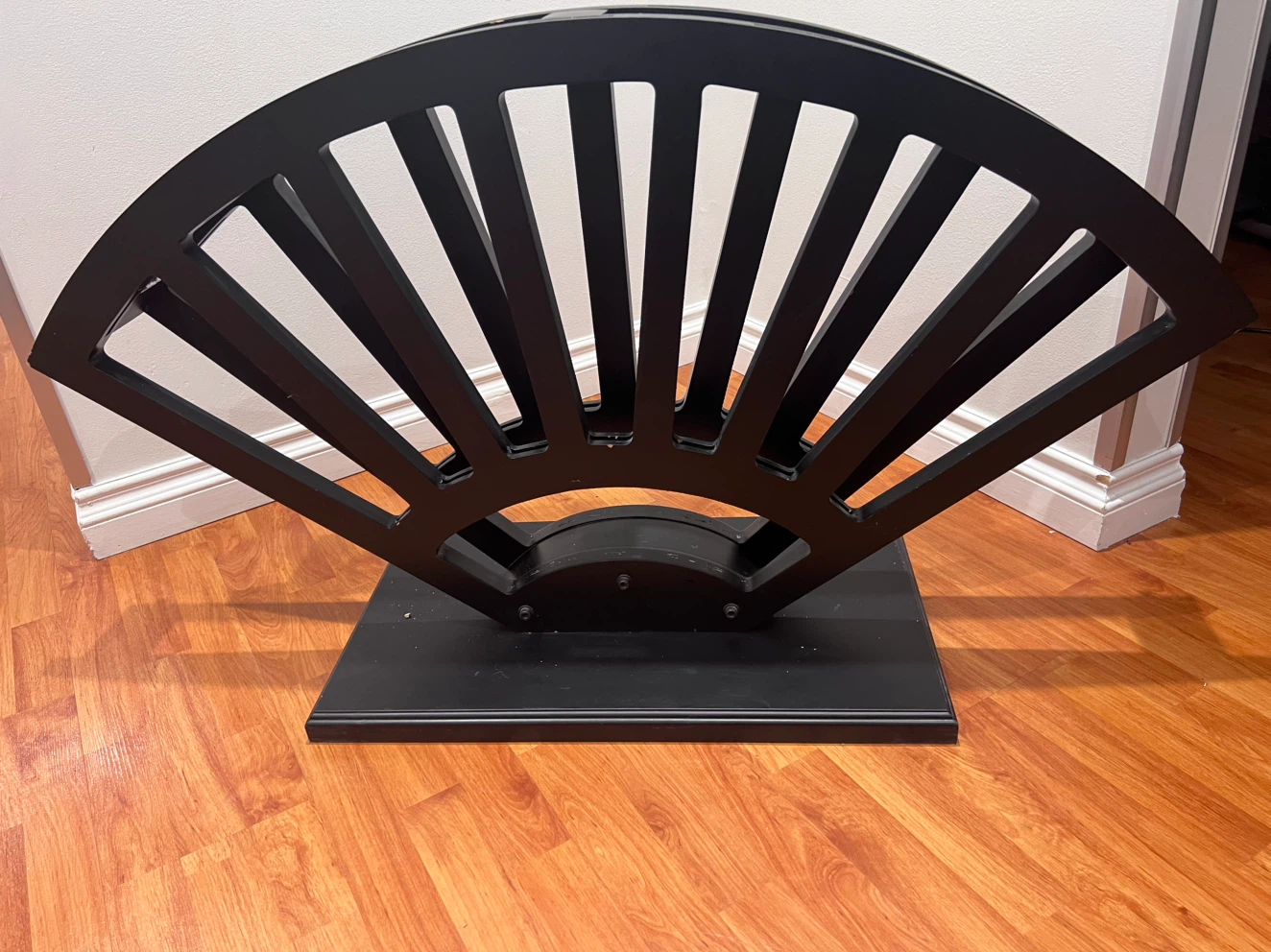 13-Slot Wooden Fan Display Stand