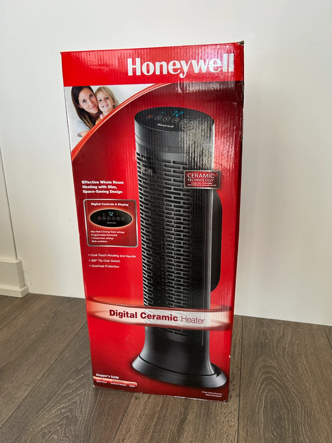 Honeywell Digital Ceramic Heater