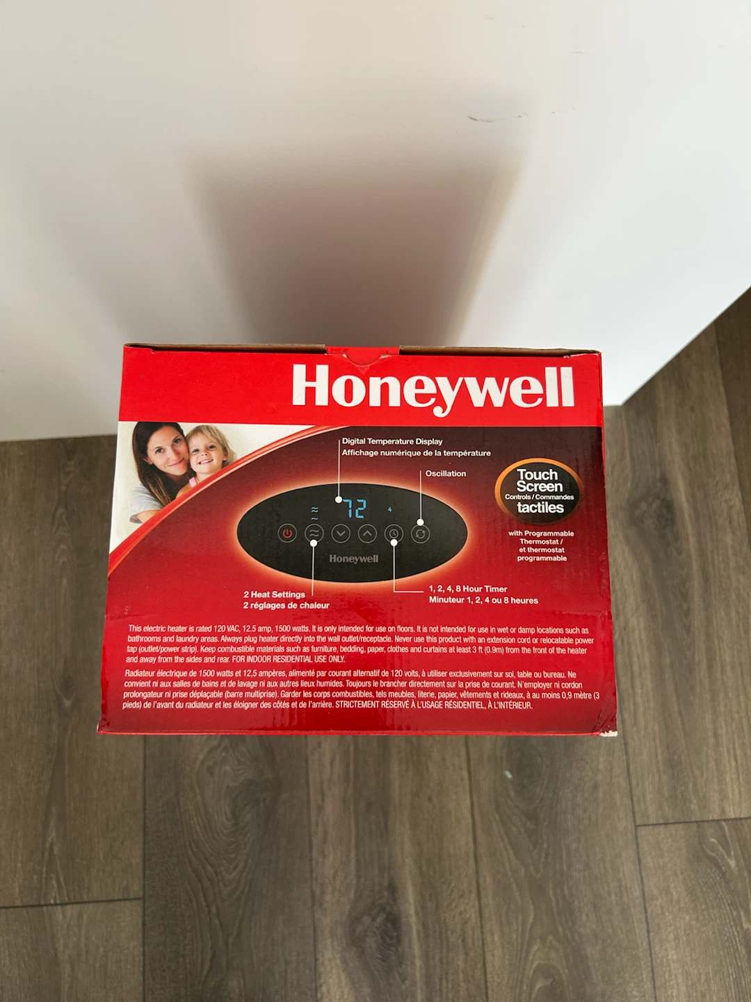 Honeywell Digital Ceramic Heater - photo 3