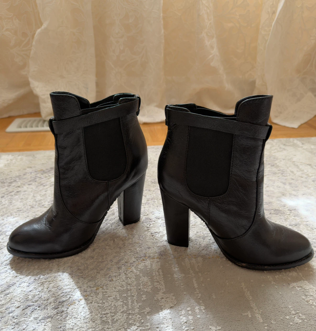 Rudsak Genuine Black Leather Ankle Boots - photo 2