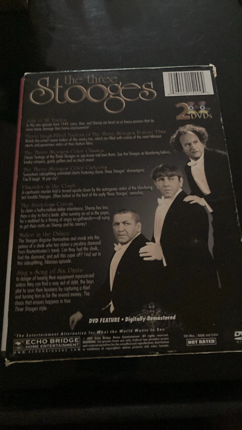 The Three Stooges 2-DVD Set - photo 2