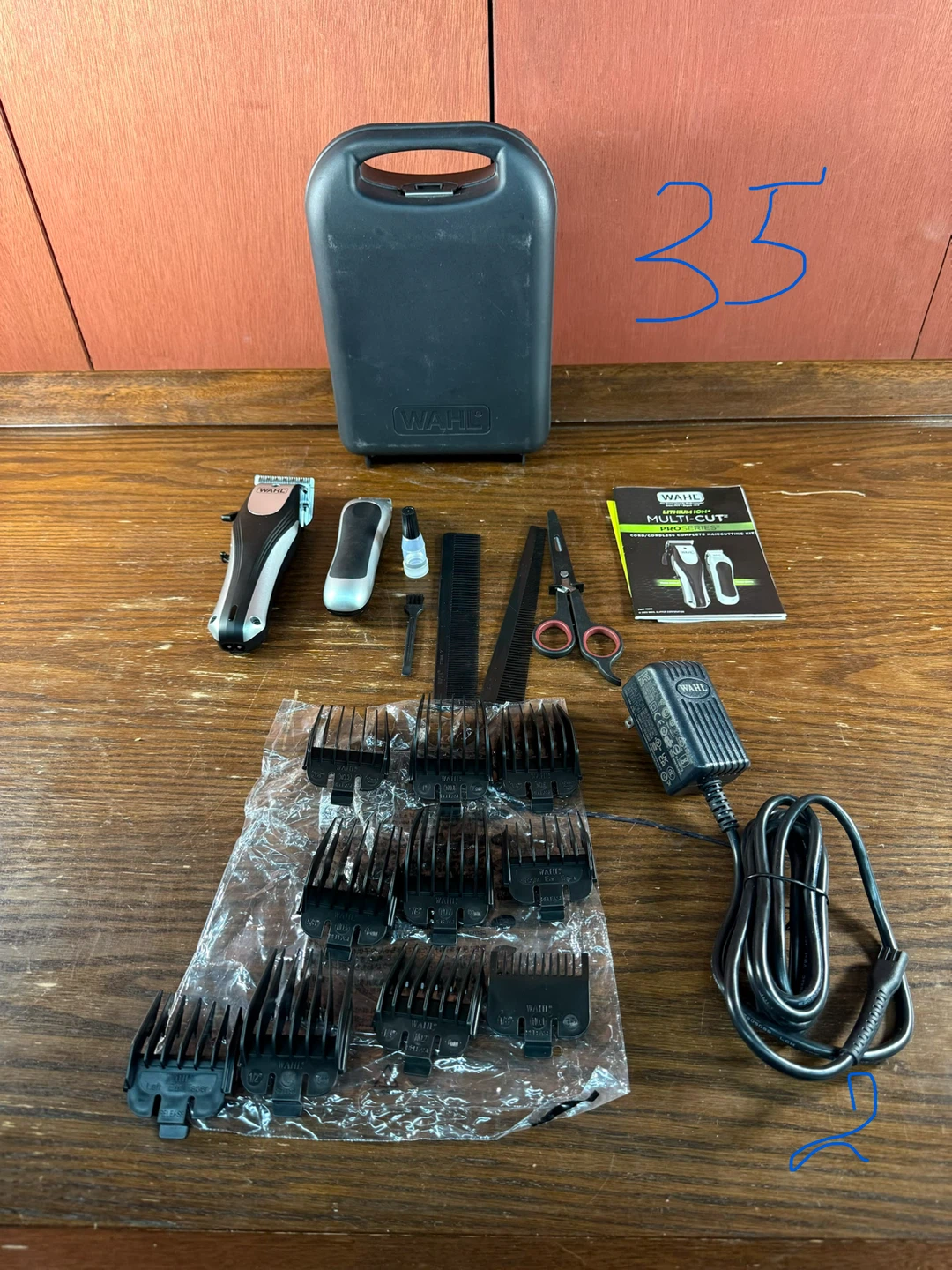 Wahl Pro Series Multi-Cut Cordless Complete Haircutting Kit - photo 2