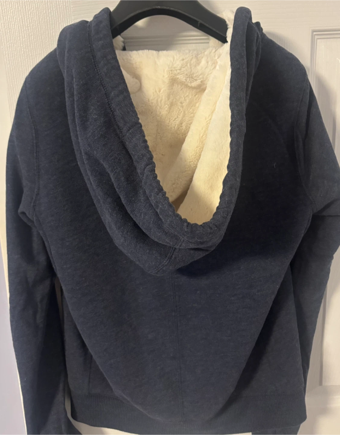 Hollister Sherpa Lined Full Zip Hoodie - XS - photo 3