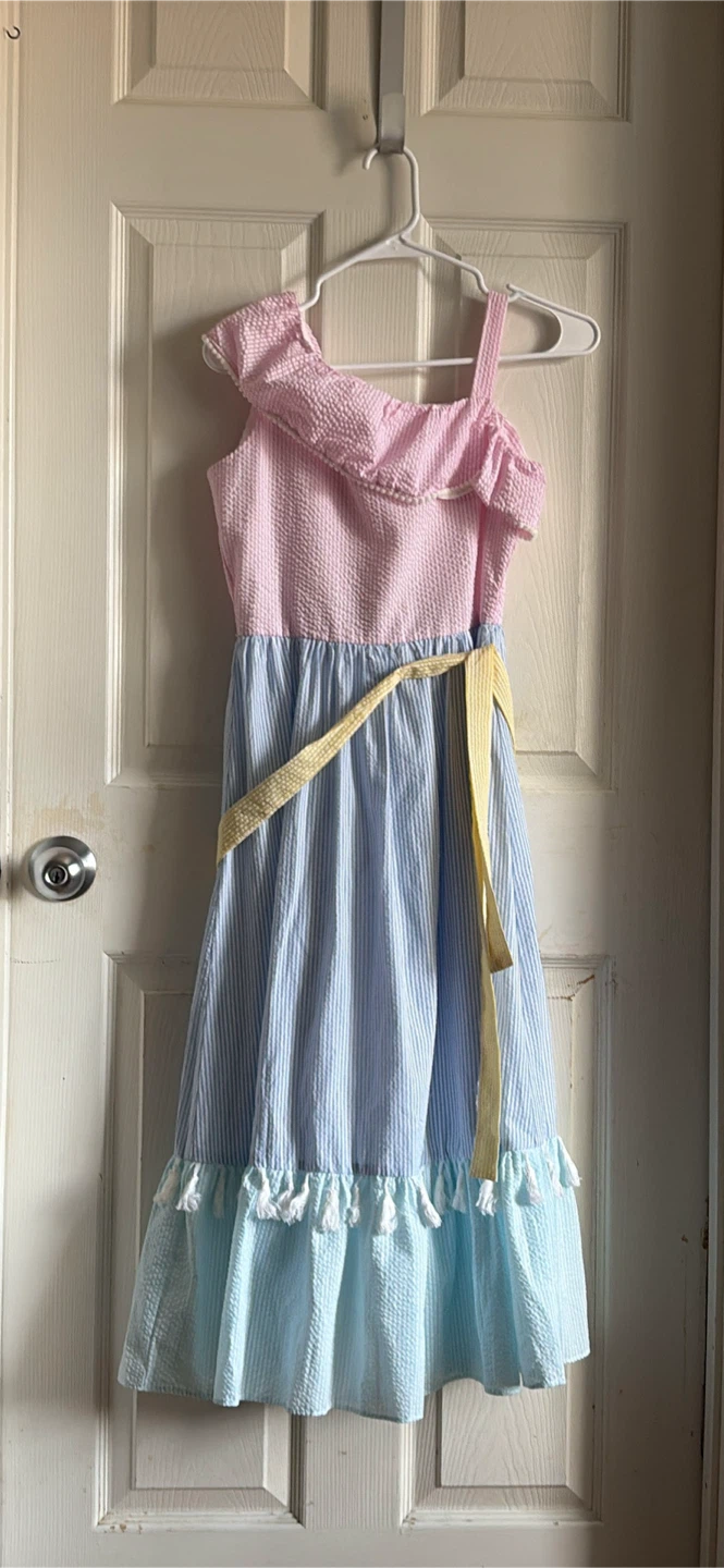 Rare Edition Seersucker Pastel Dress - photo 2