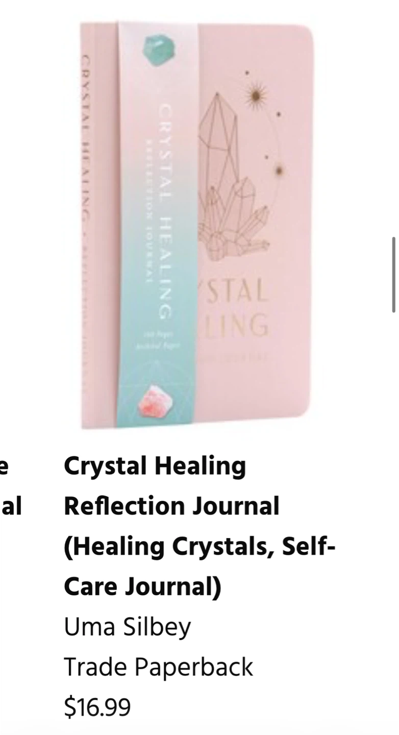 NEW✨Crystal Healing Reflection Journal - photo 3