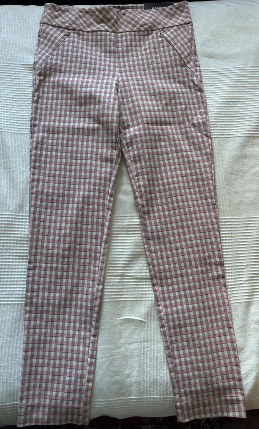 LE CHÂTEAU Gingham Pants Size 6