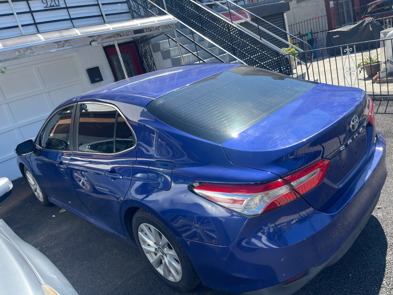 Blue Toyota Camry LE Sedan - photo 3