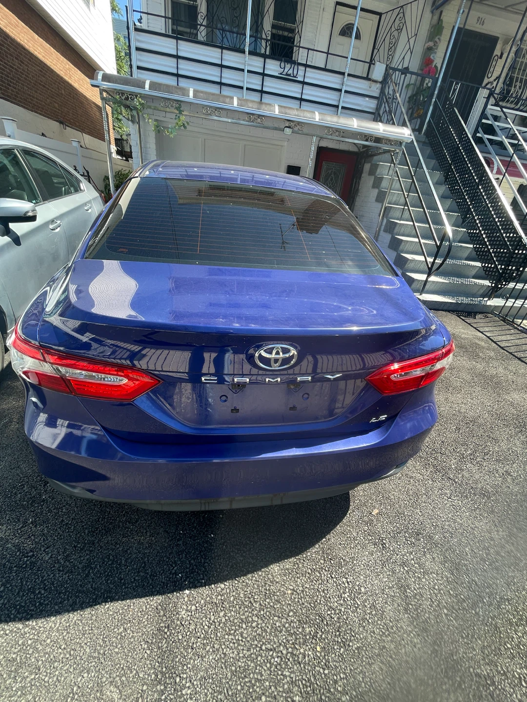 Blue Toyota Camry LE Sedan - photo 5