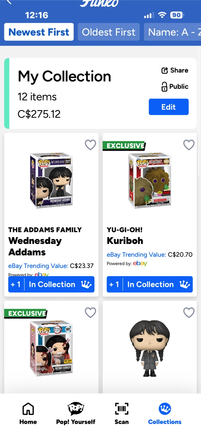 Funko Pop Demon Slayer/ wednesday and yughioh Collection