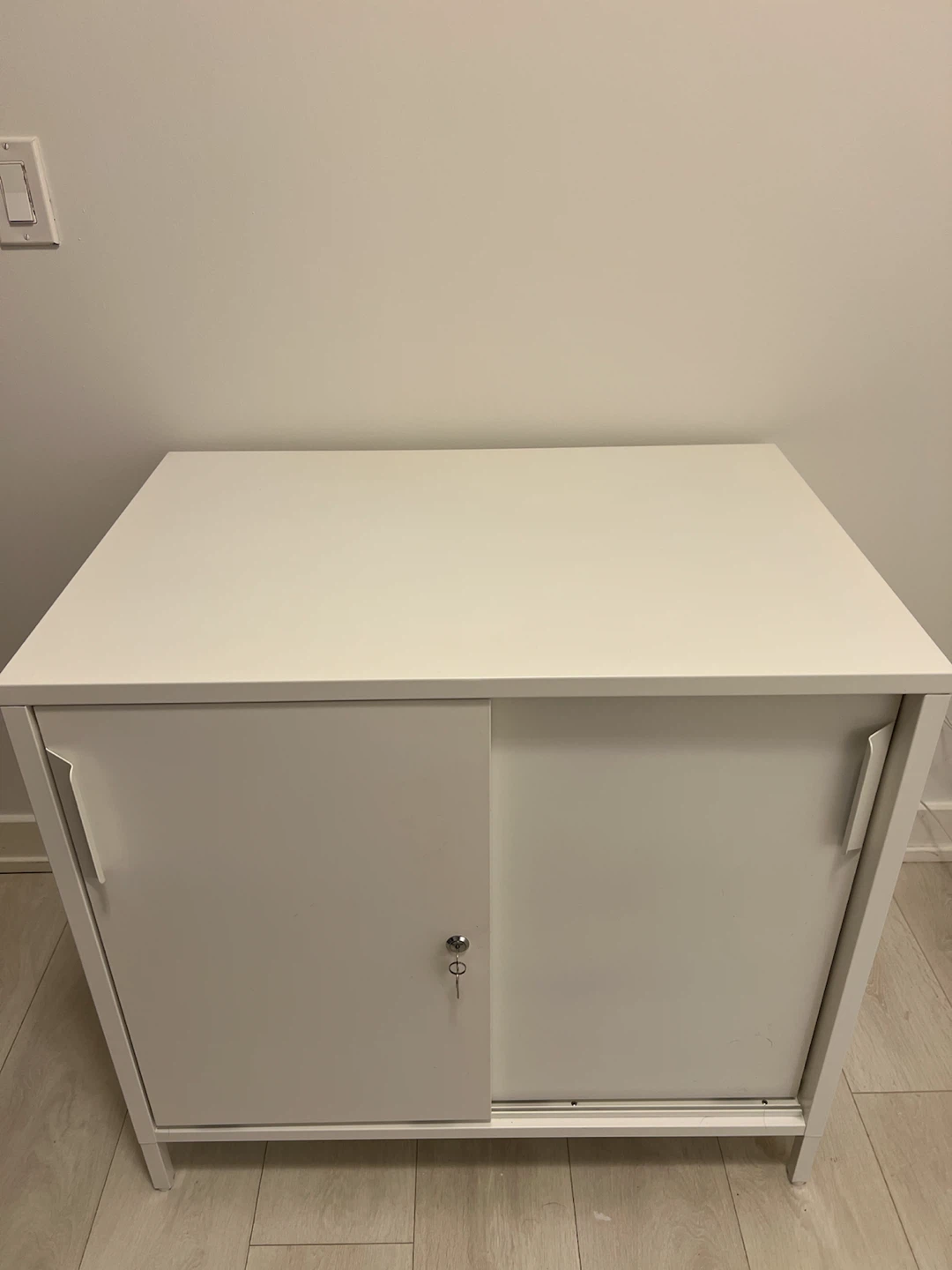 IKEA TROTTEN Locking Metal Cabinet / Storage - $80
