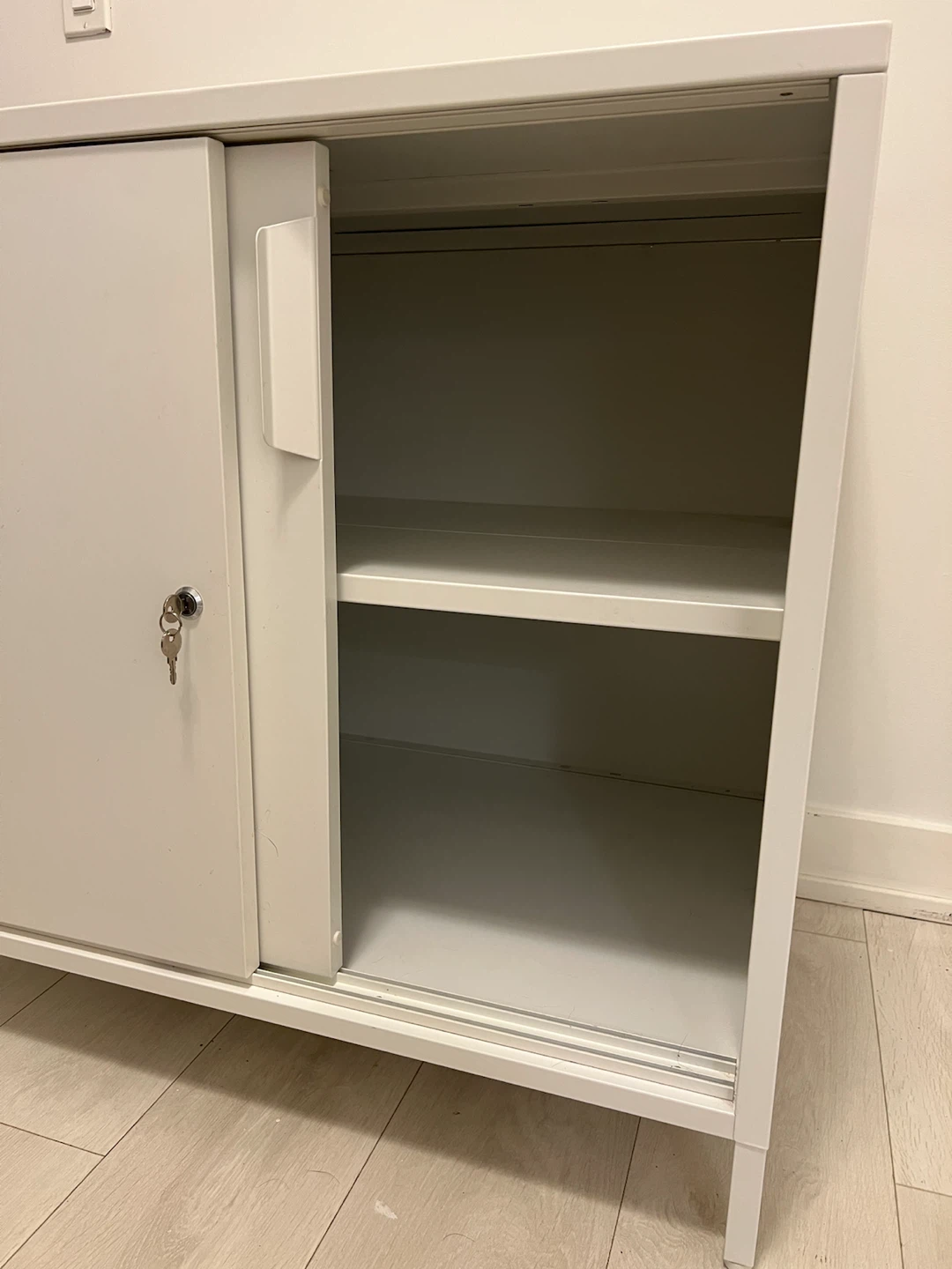 IKEA TROTTEN Locking Metal Cabinet / Storage - $80 - photo 2