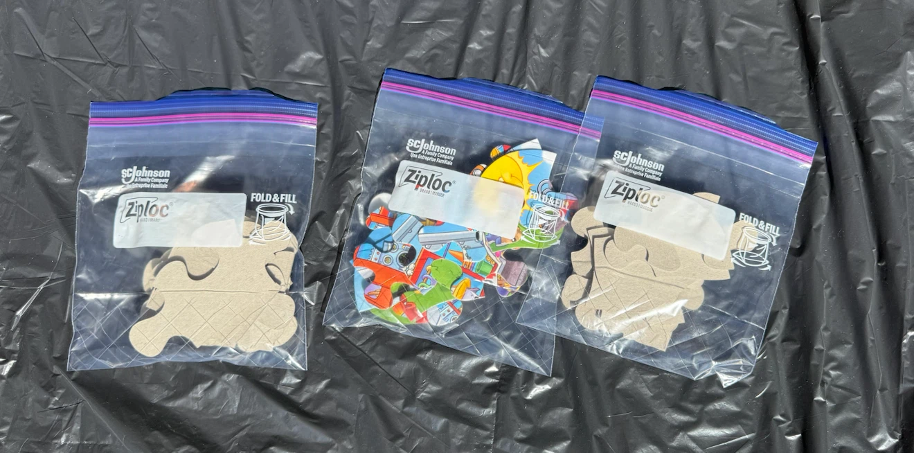Set of 3 Firefighter-Themed Kids Puzzles