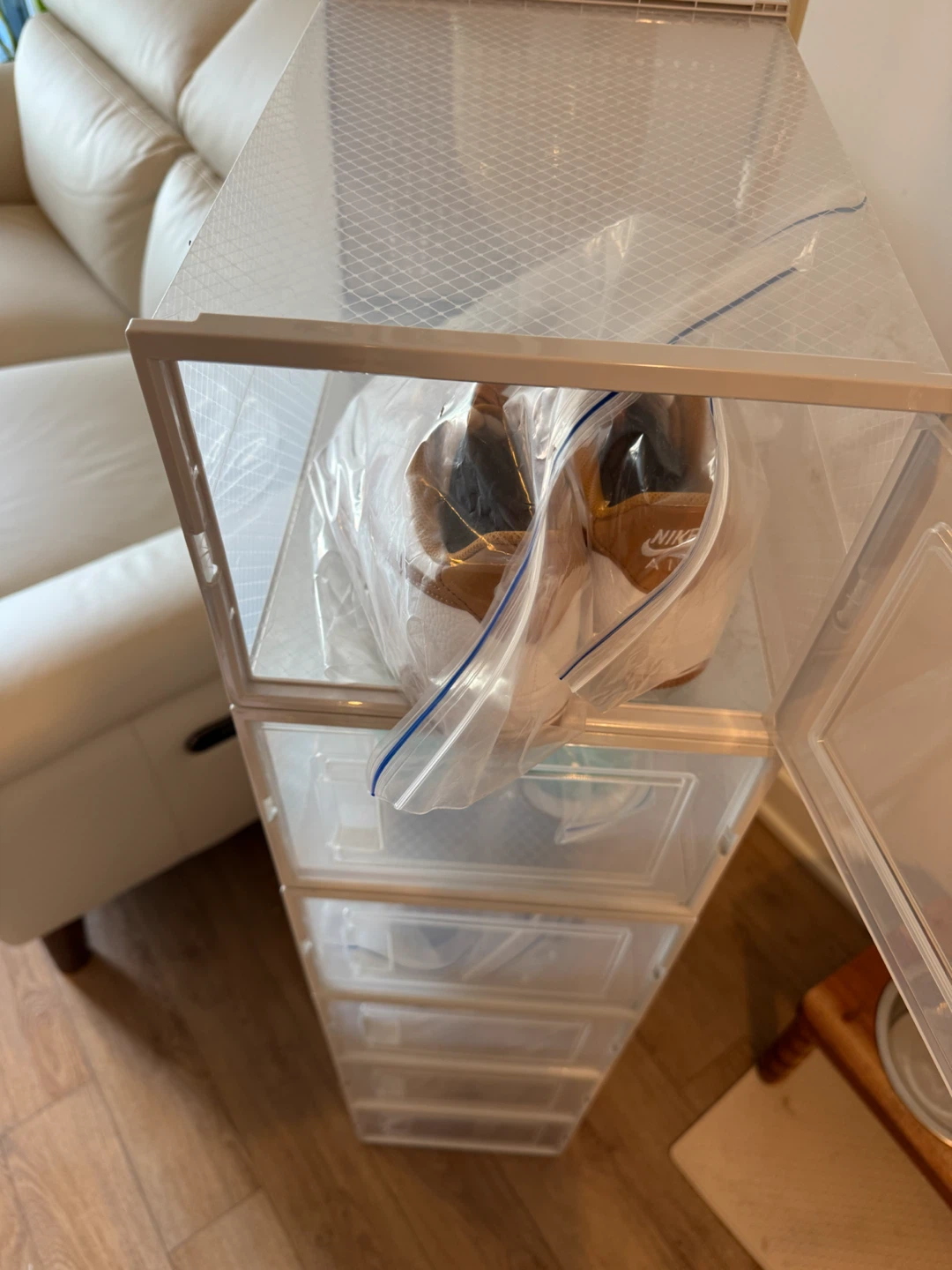 In great condition/ Shoe Storage Boxes/ organizer - photo 2