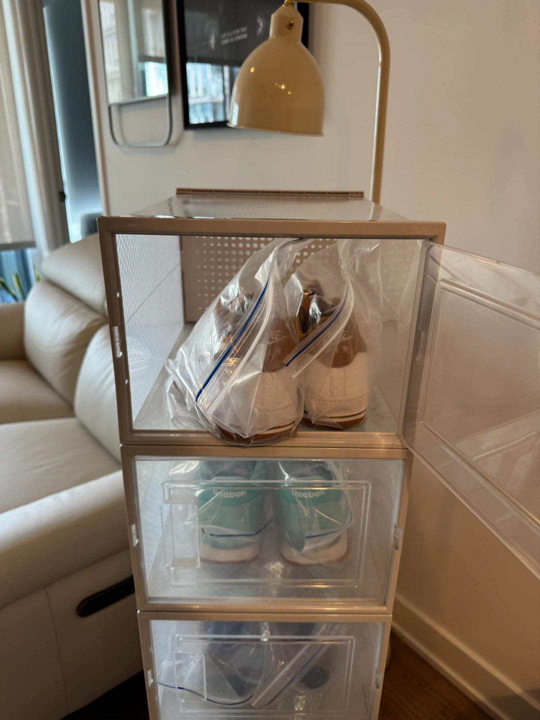 In great condition/ Shoe Storage Boxes/ organizer - photo 3