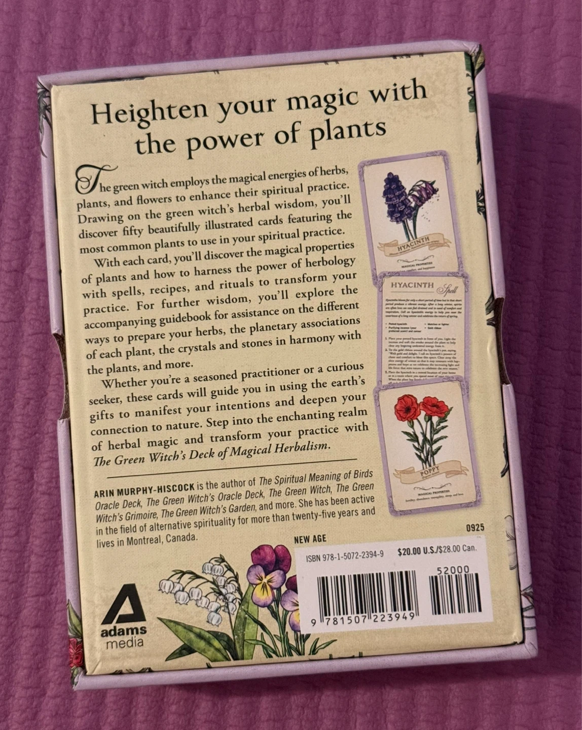 NEW✨The Green Witch's Deck of Magical Herbalism - photo 3