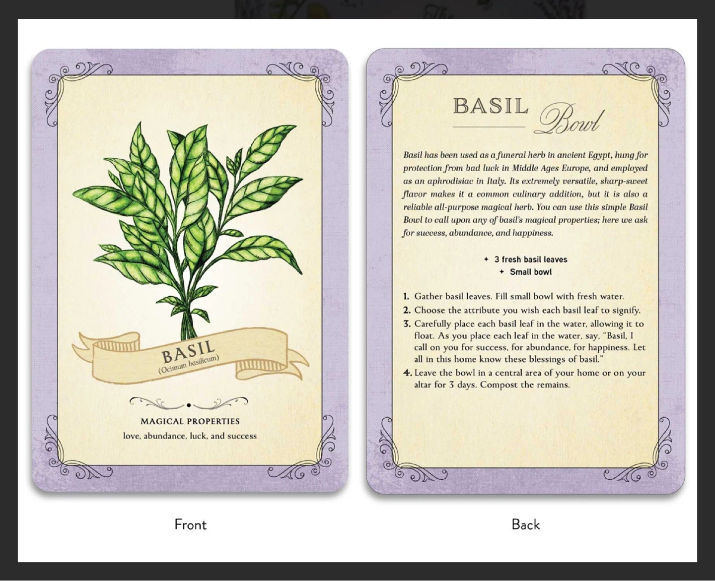 NEW✨The Green Witch's Deck of Magical Herbalism - photo 4