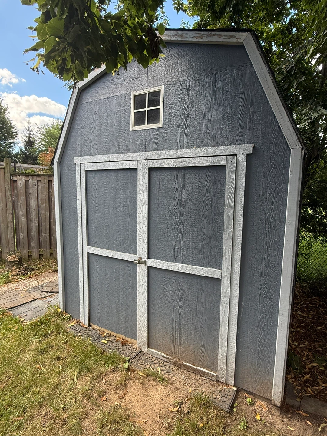 Outdoor Wooden Storage Shed