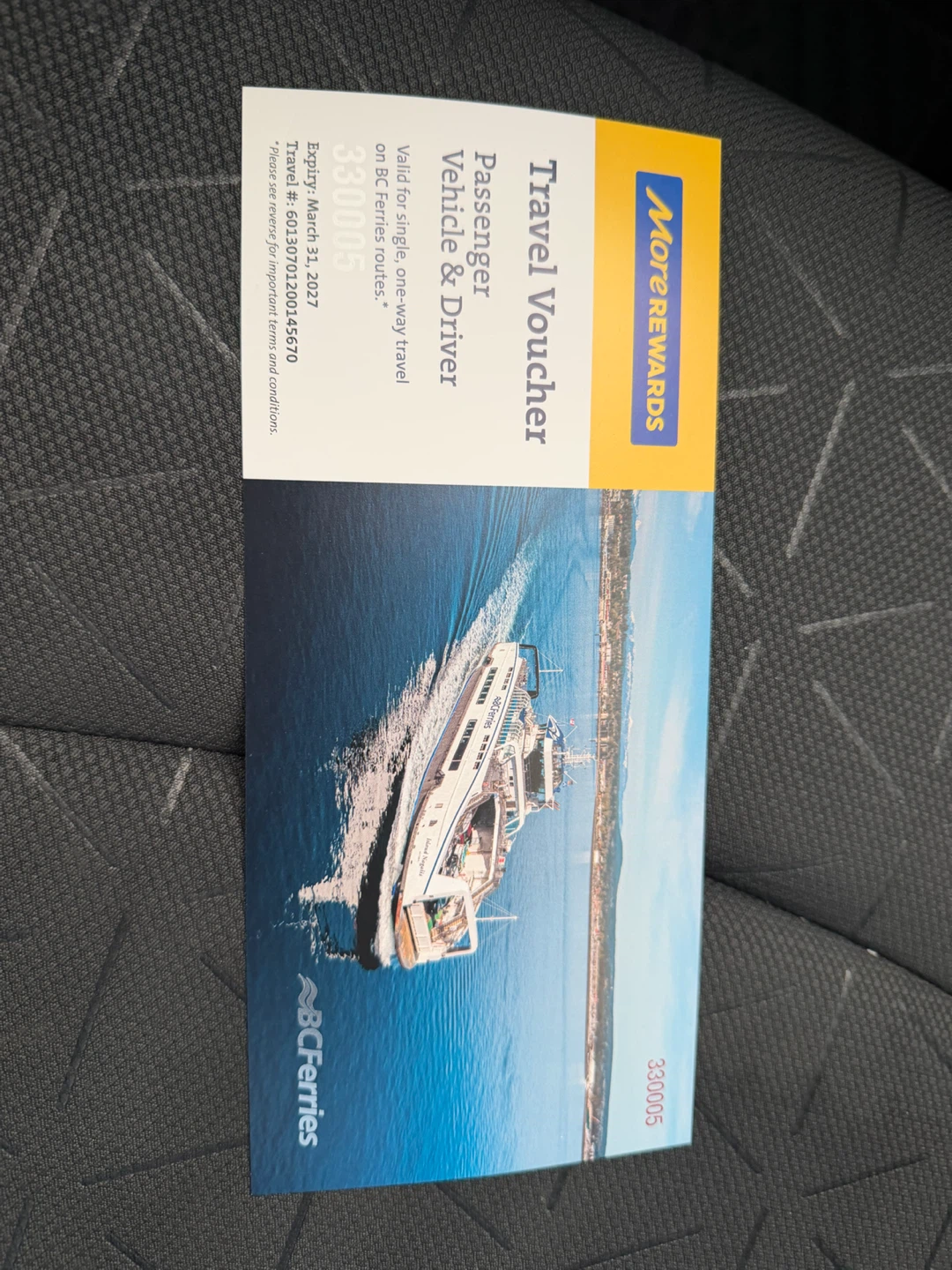 Car and Driver BC Ferries Pass