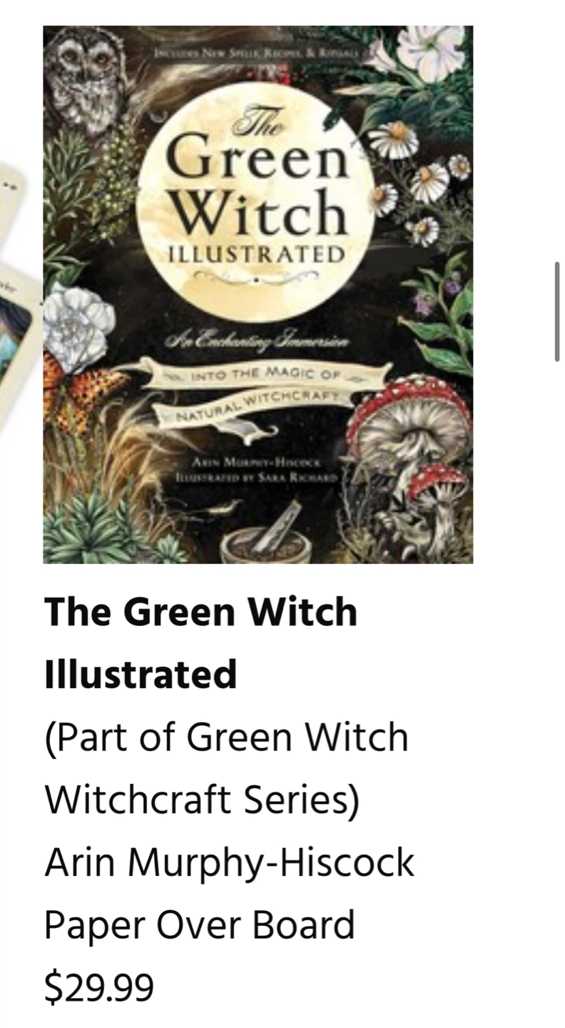 NEW✨The Green Witch Illustrated Book - photo 2