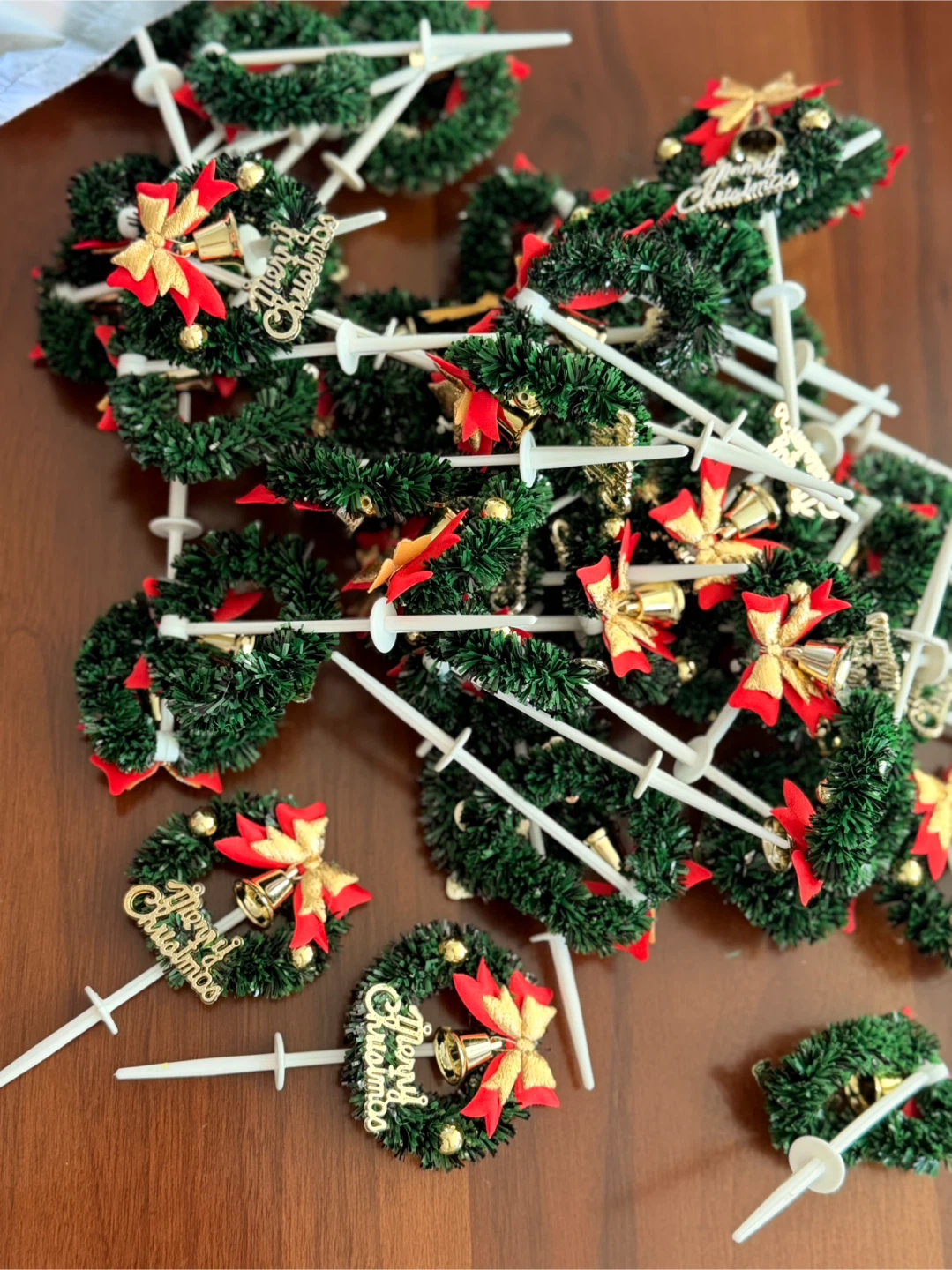 Christmas Wreath & Tree Cake Toppers - photo 3