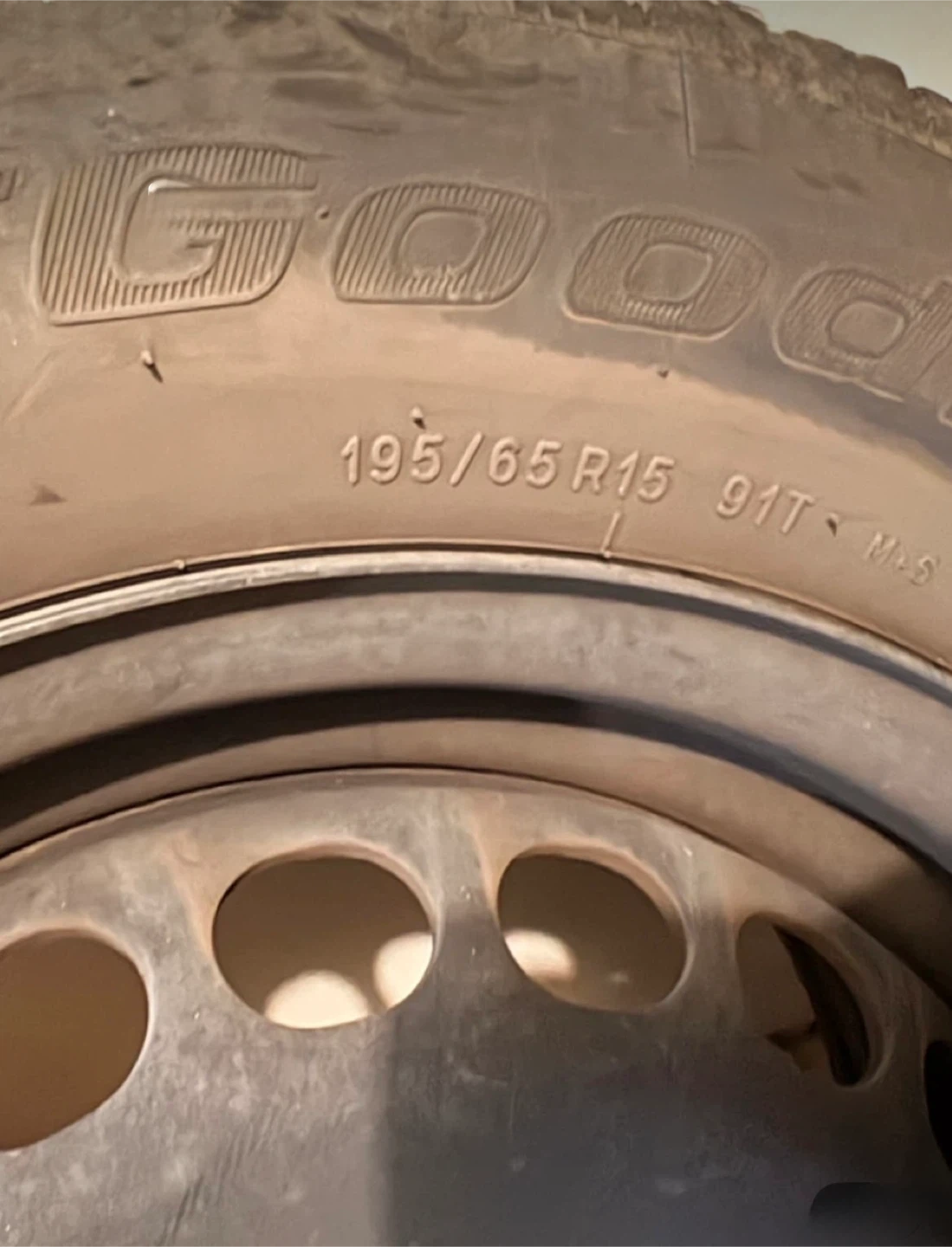 4 Set of BF Goodrich Winter Tires - photo 3