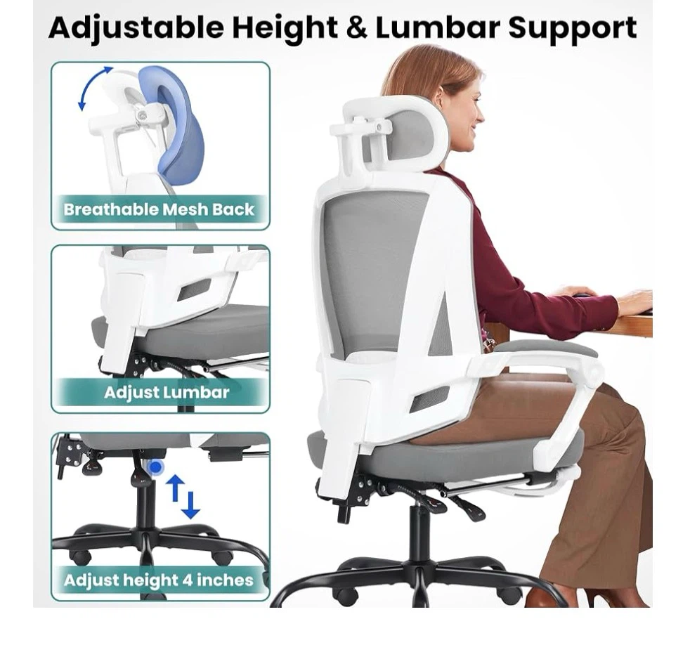Ergonomic Office Chair with Adjustable Lumbar - photo 2