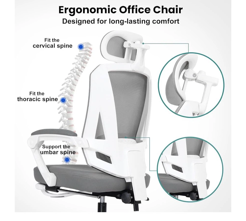 Ergonomic Office Chair with Adjustable Lumbar - photo 4