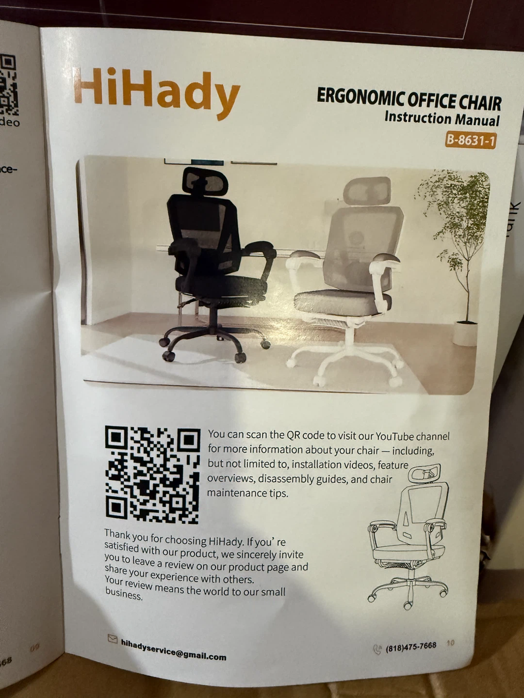 Ergonomic Office Chair with Adjustable Lumbar - photo 5