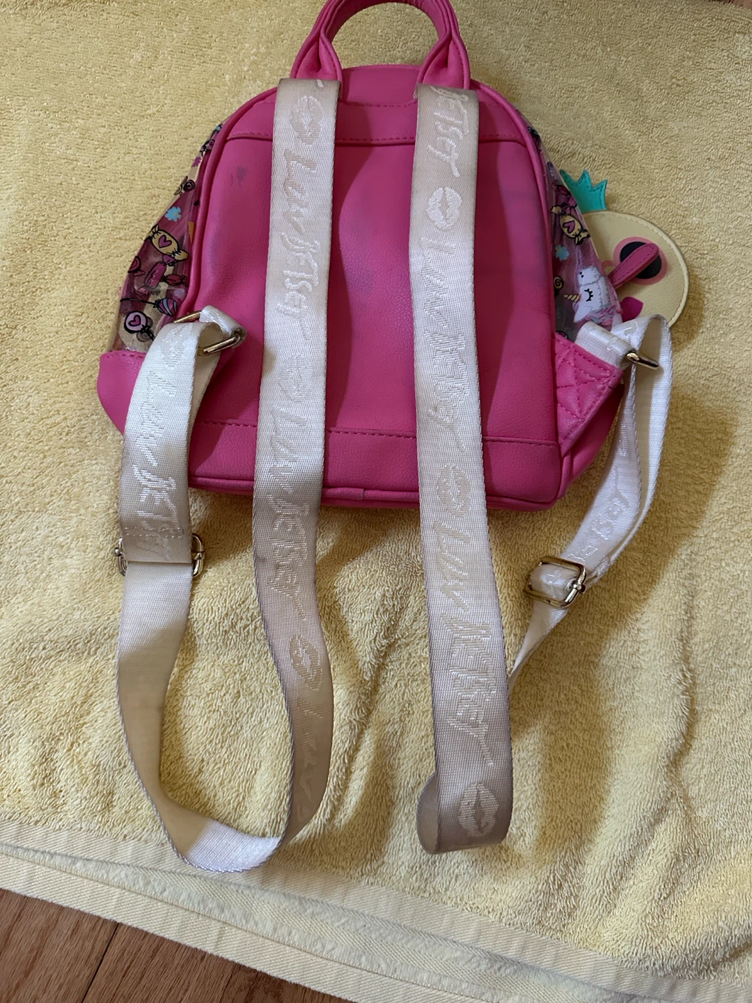 BETSEY JOHNSON Day of the Dead Bag Backpack, Skulls, Candy - photo 5