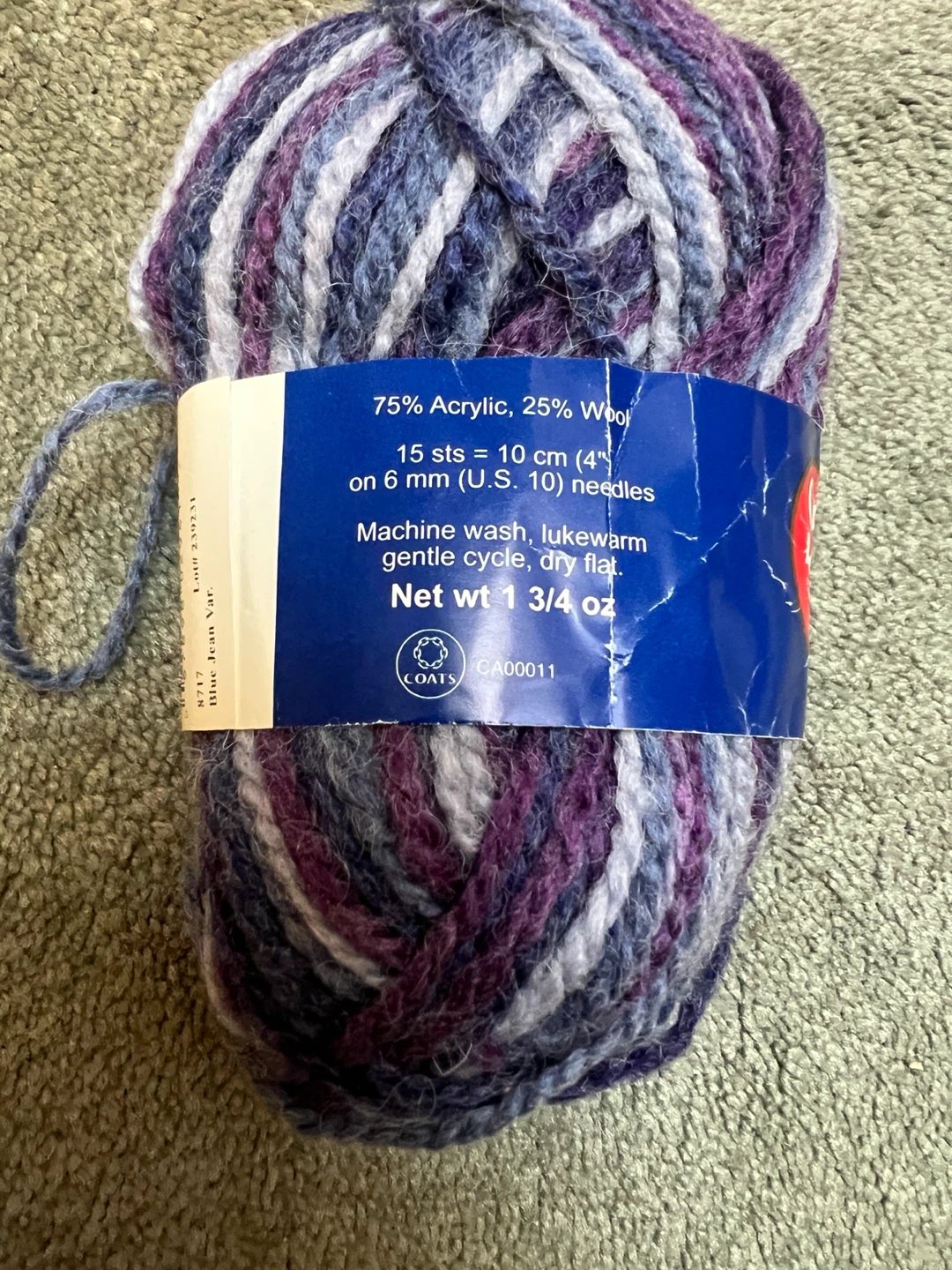 20+ Balls of Red Heart Shetland Chunky Yarn - photo 3