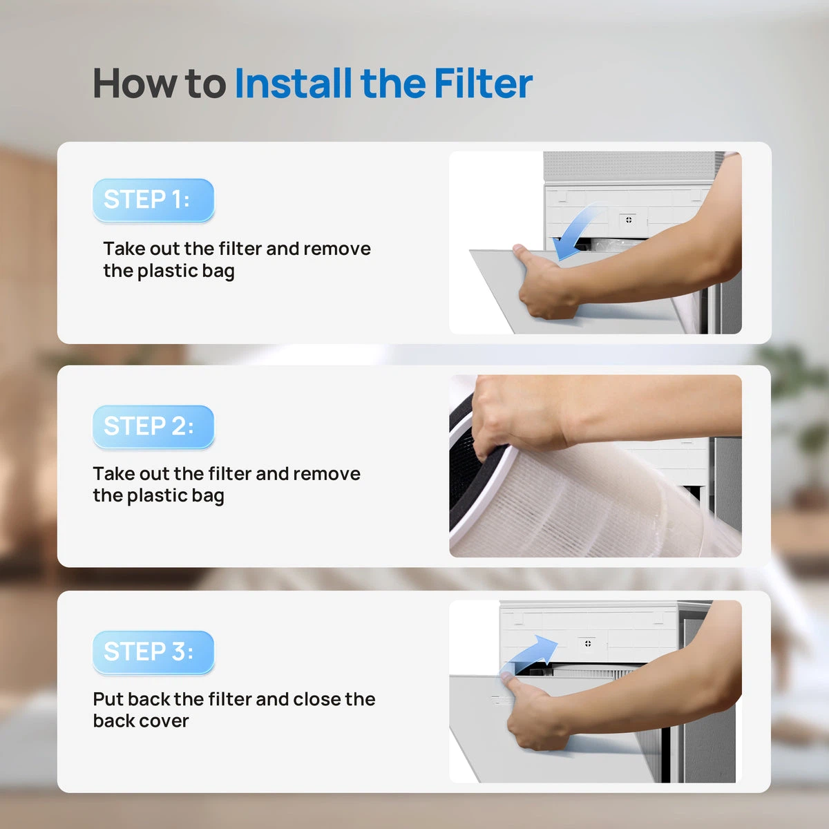 Pureborne PM6866 Air Purifier - photo 3