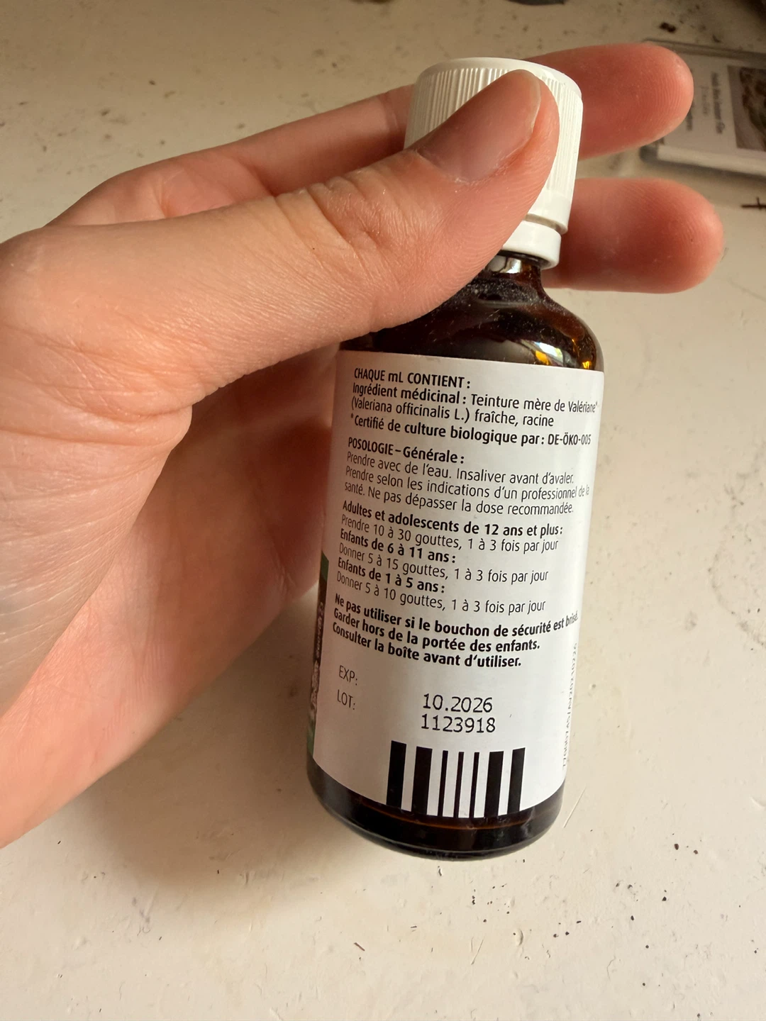 A. Vogel Valerian Valeriane 50ml Mother Tincture - photo 3