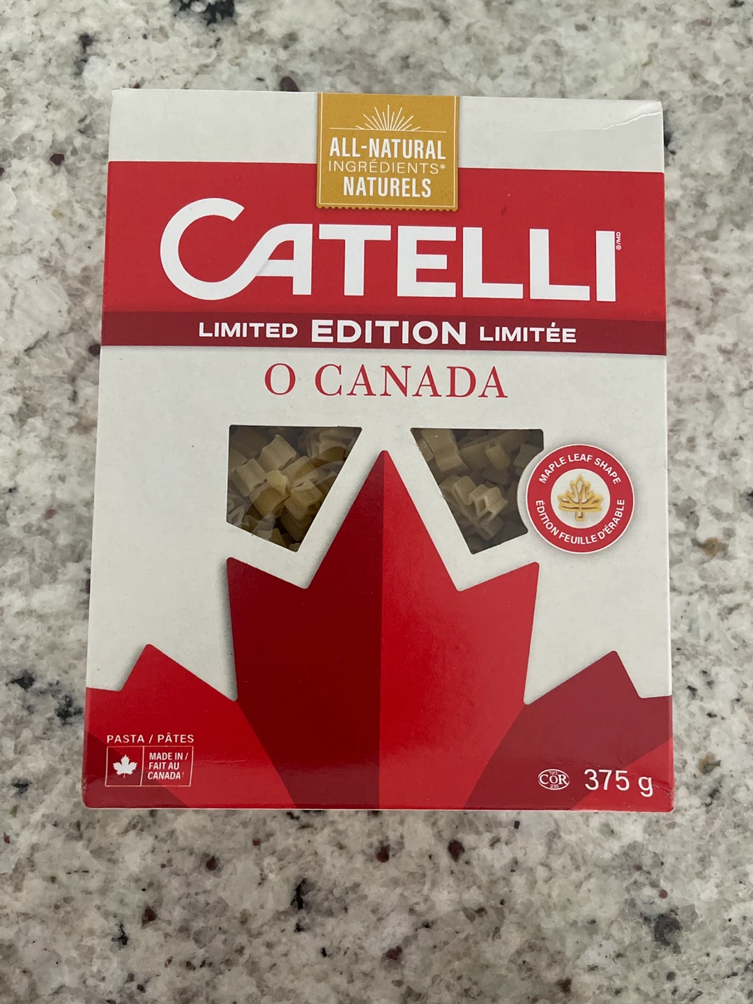 Catelli Limited Edition O Canada Pasta (375g)