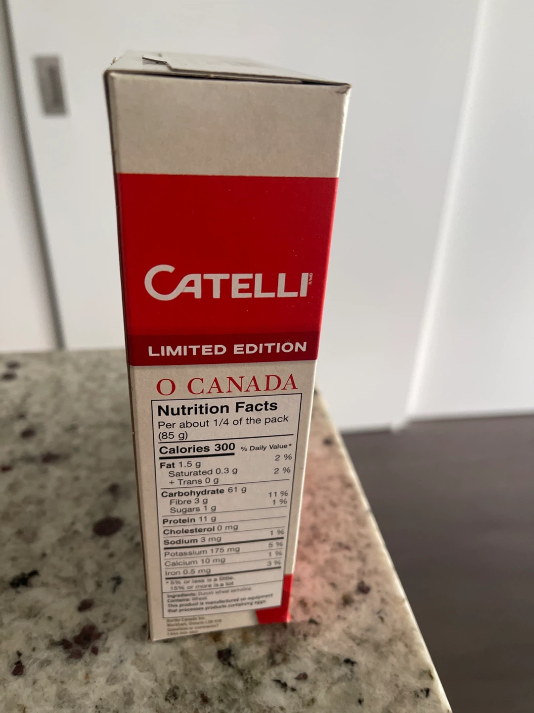 Catelli Limited Edition O Canada Pasta (375g) - photo 3