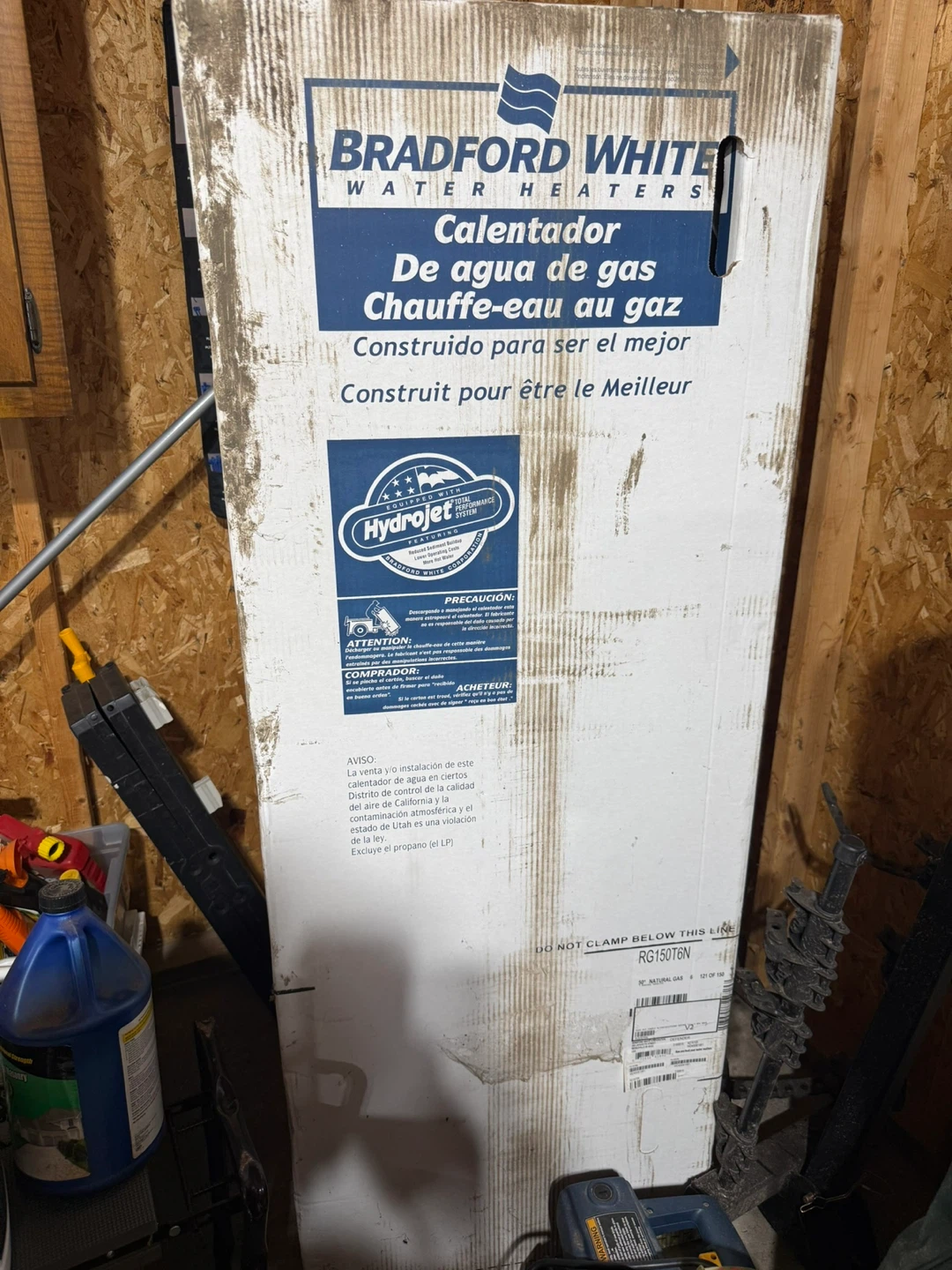 Bradford White Defender Natural Gas Water Heater